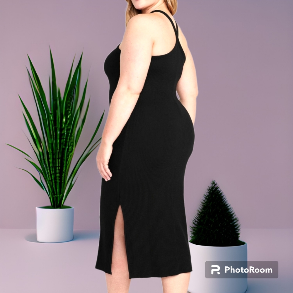 Attractive Halter Dress with side split by Old Navy - Picture 2 of 5